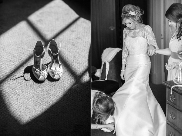 wedding photographer stonefield castle bride