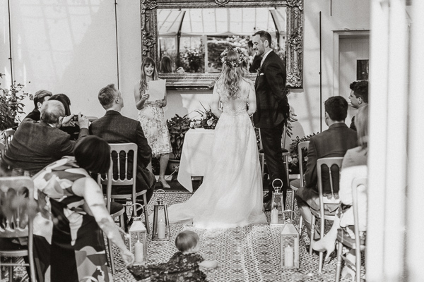bridesmaid speech at Glenapp Castle Wedding 