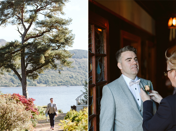 Wedding Photographers Glasgow The Lodge on Loch Goil 24