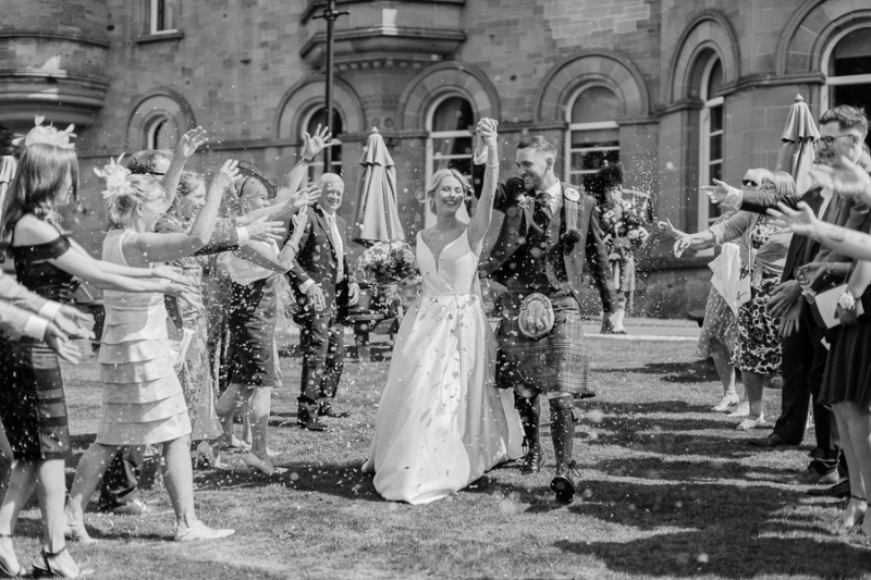 Wedding Cornhill Castle Glasgow Edinburgh Scotland Photographer 58