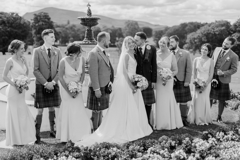 Wedding Cornhill Castle Glasgow Edinburgh Scotland Photographer 60